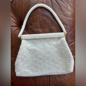 Vintage hand beaded purse